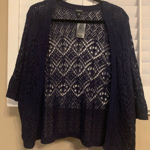 Torrid short sleeve cardigan